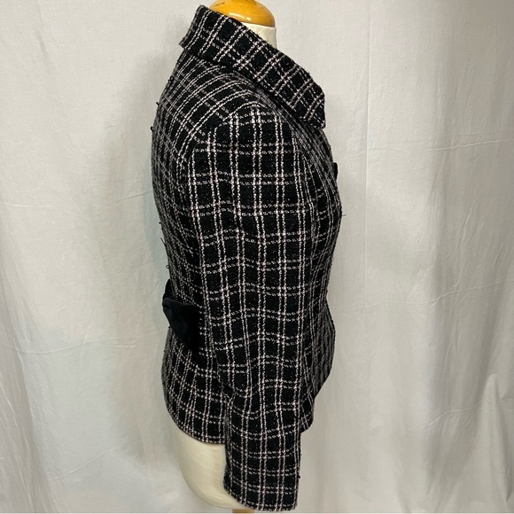Vintage Black and White Blazer - Picture 4 of 13